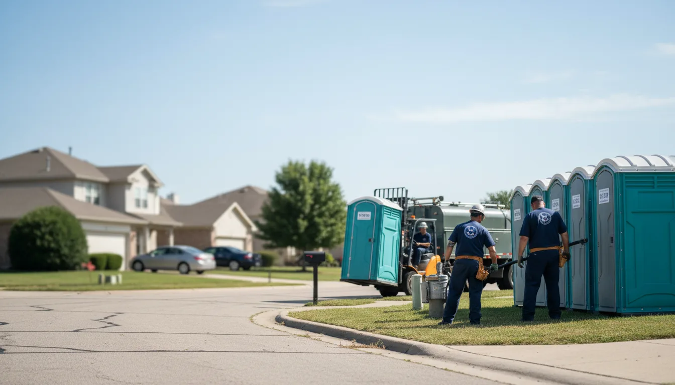 Porta Potty Rental in Dublin, OH near me